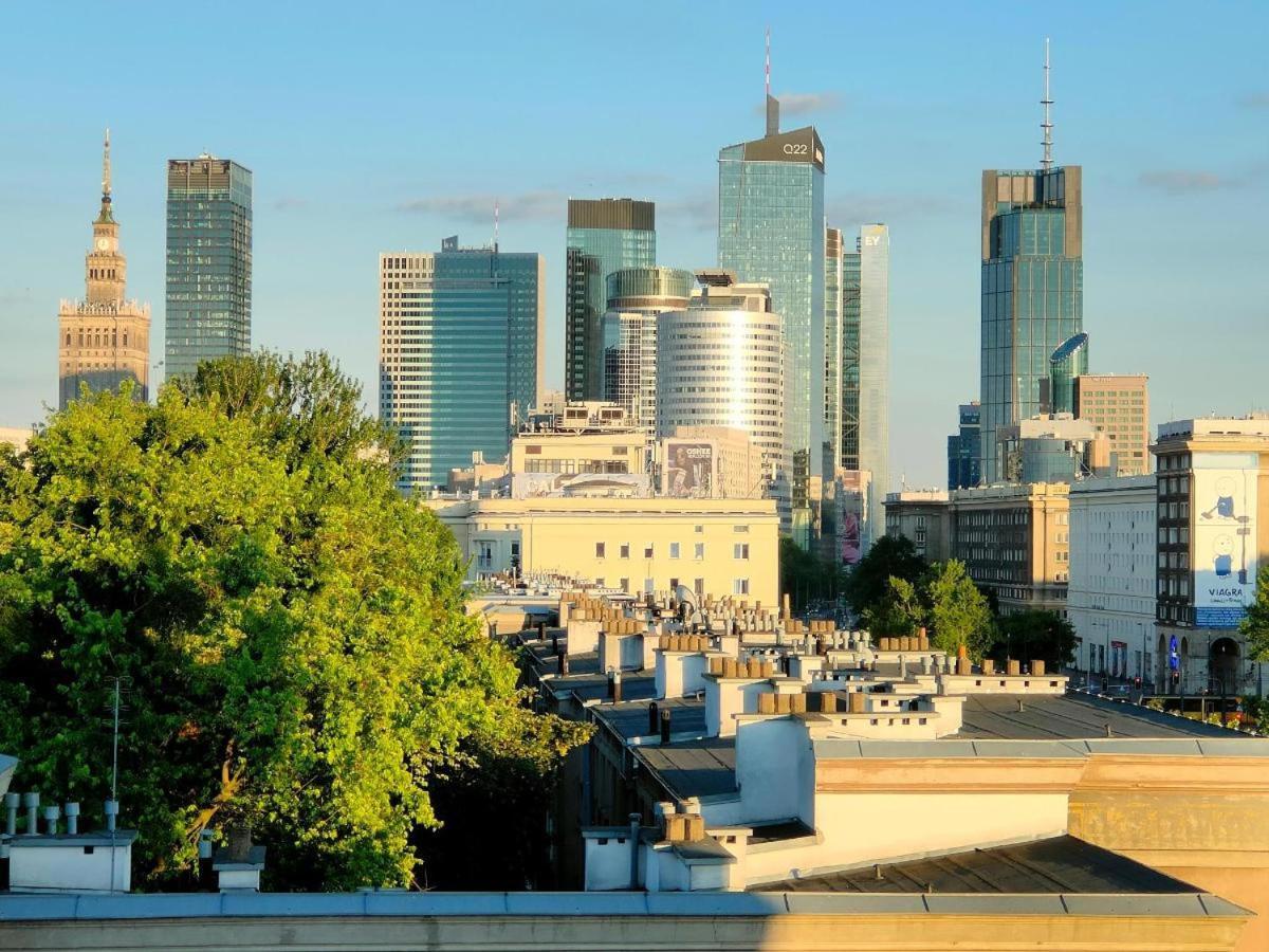 Nowolipki Studio, City Center Skyline View - Warsawstay Eksteriør billede